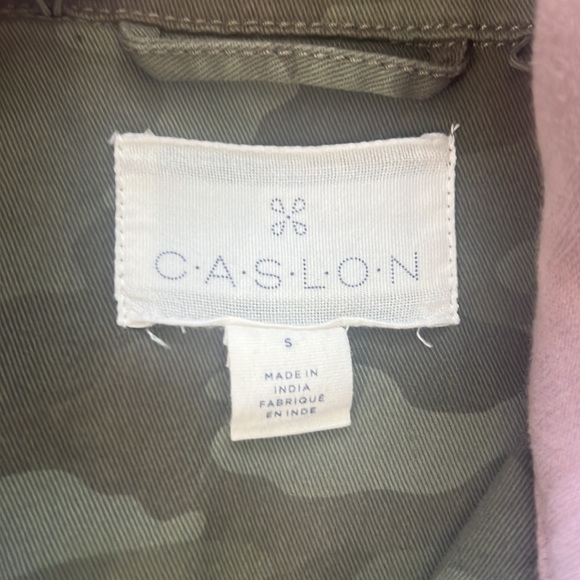 Caslon Cotton Camouflage Jacket. Size Small. New without tags. - Picture 4 of 11